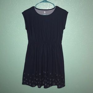 Navy blue shell dress